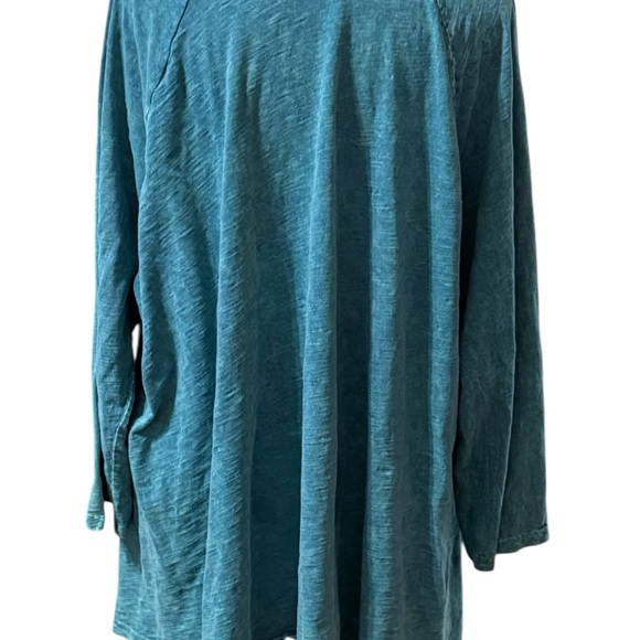 Jess & Jane Vibrant Blue Artistic Tunic - Picture 3 of 5